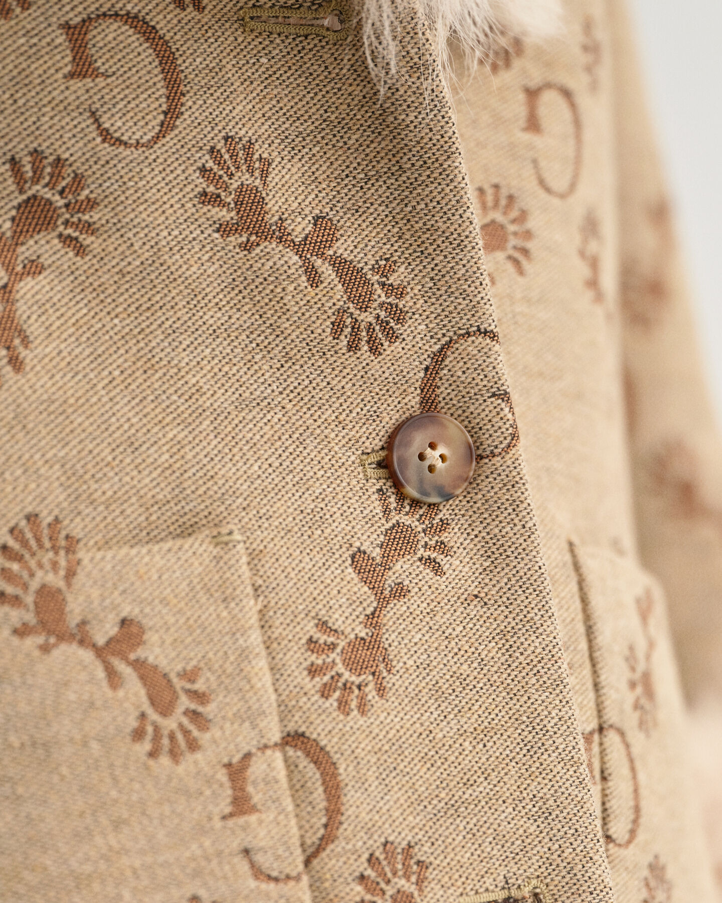 Manteau G Monogram Jacquard