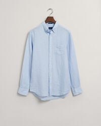 Regular Fit gestreept linnen hemd