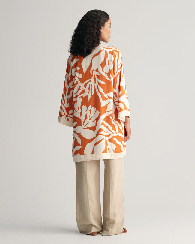 Caftan Palm Print