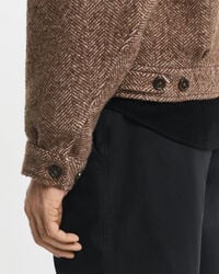 Veste en laine Harrington