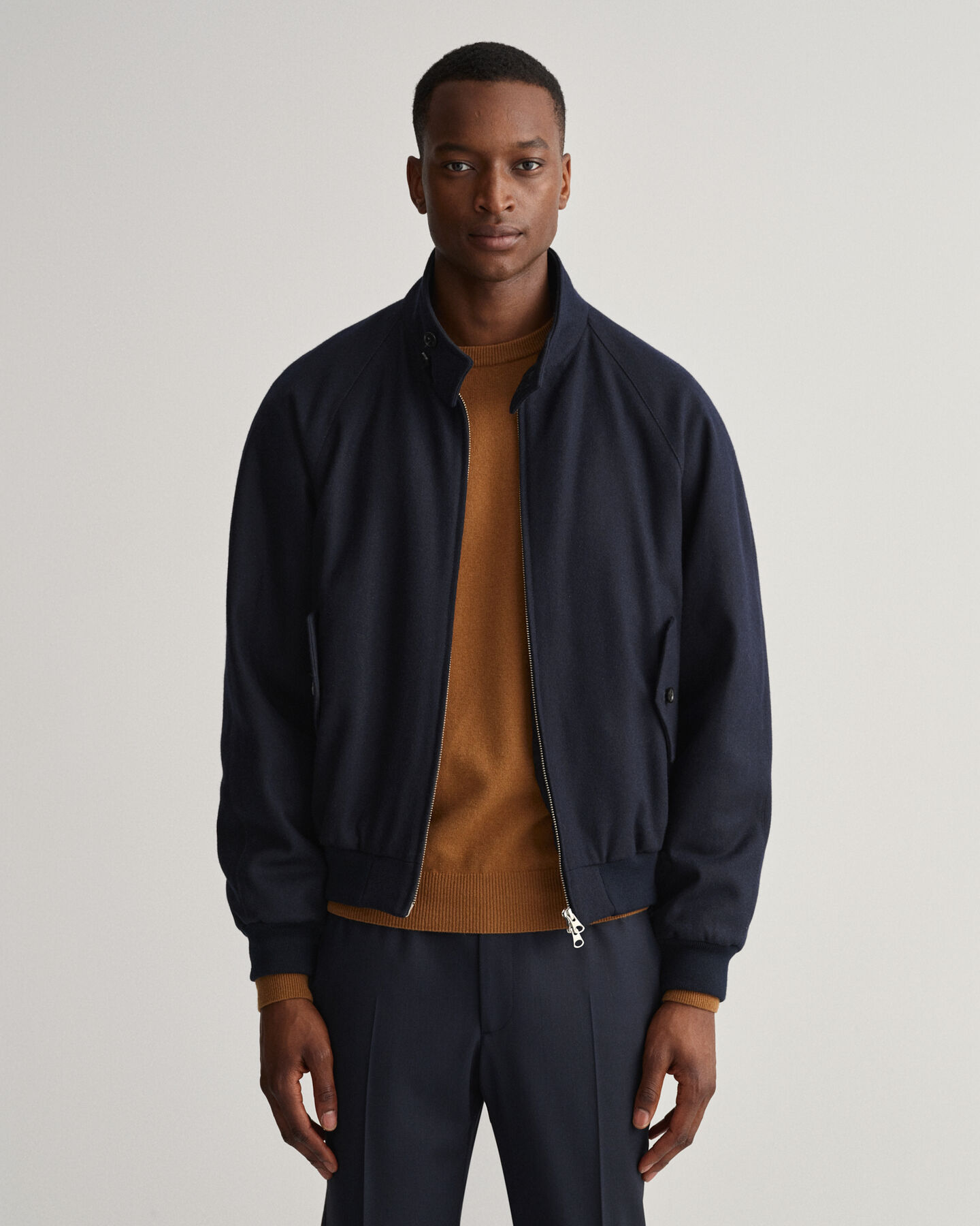 Veste en laine Harrington