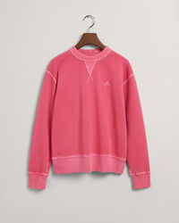Sunfaded sweatshirt met ronde hals