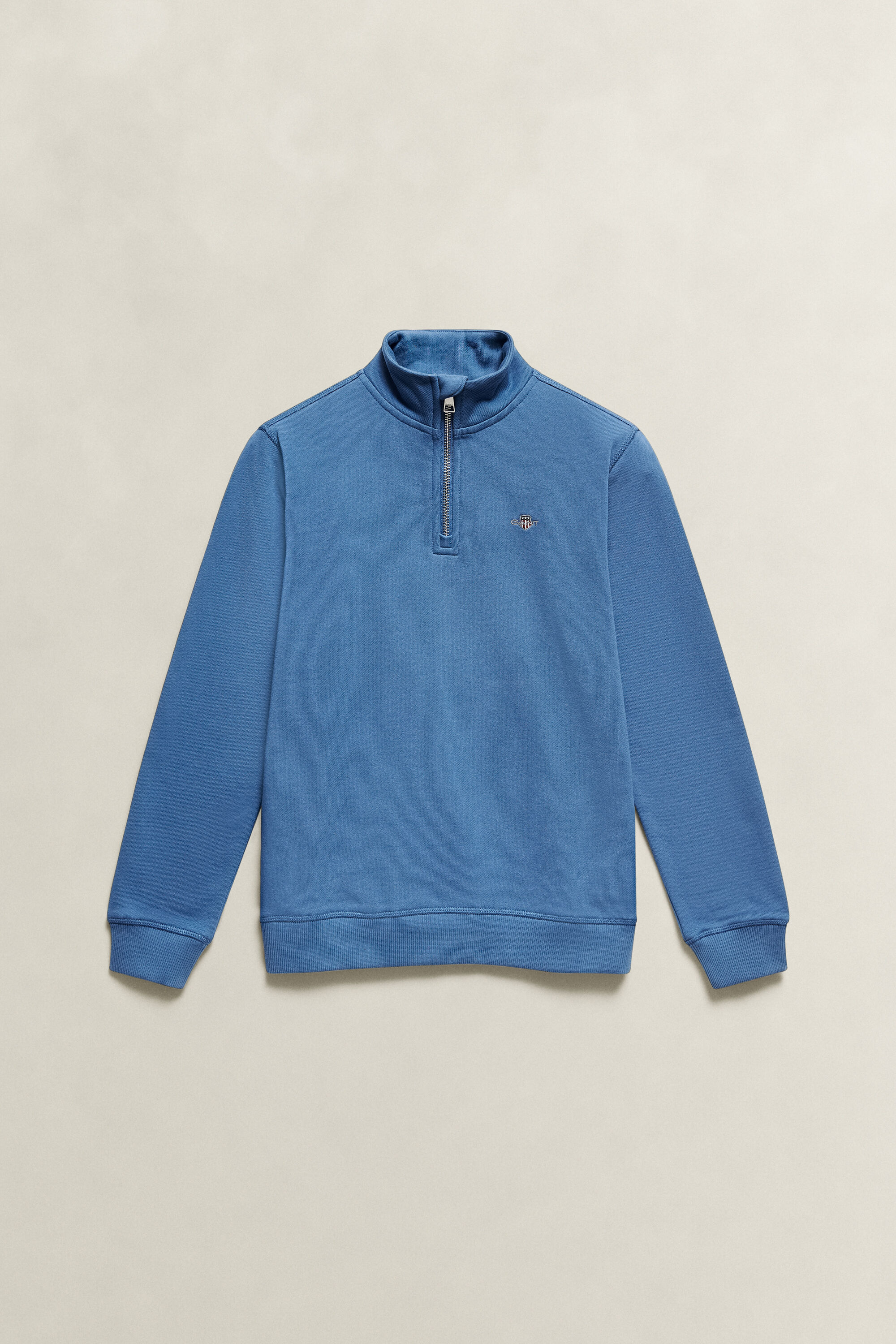 Sweat-shirt à demi-zip avec écusson Ado Garçon