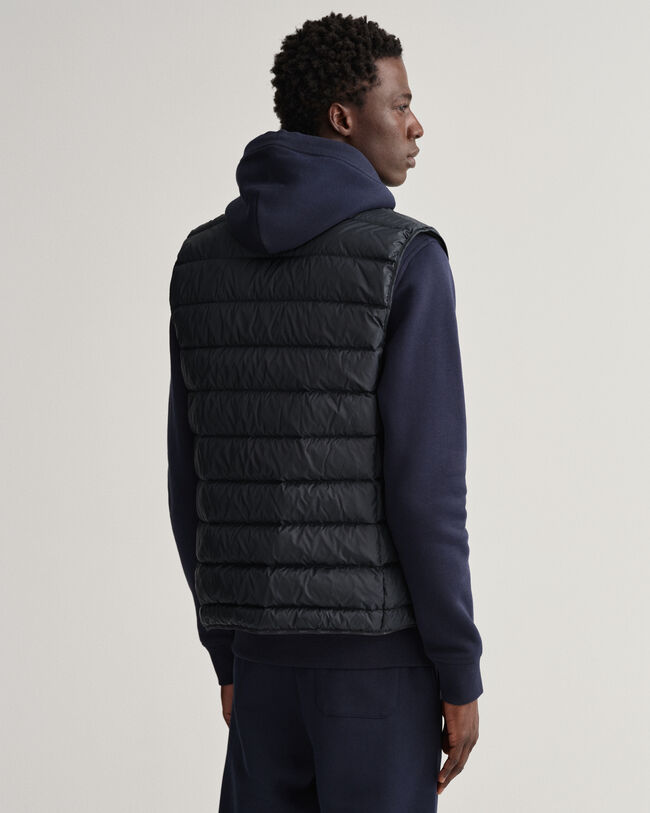 Lichte donsbodywarmer