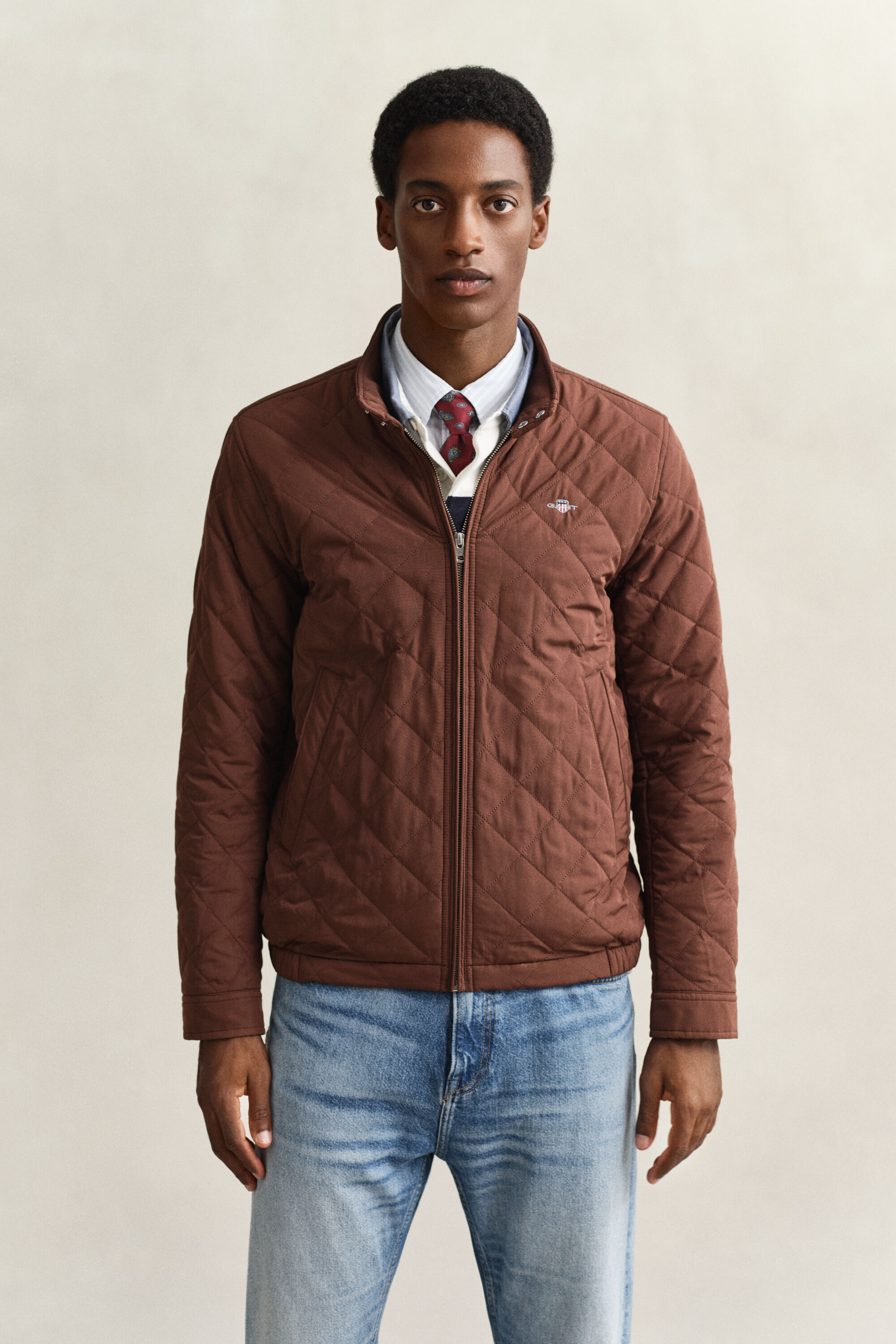 Gewatteerde Windcheater