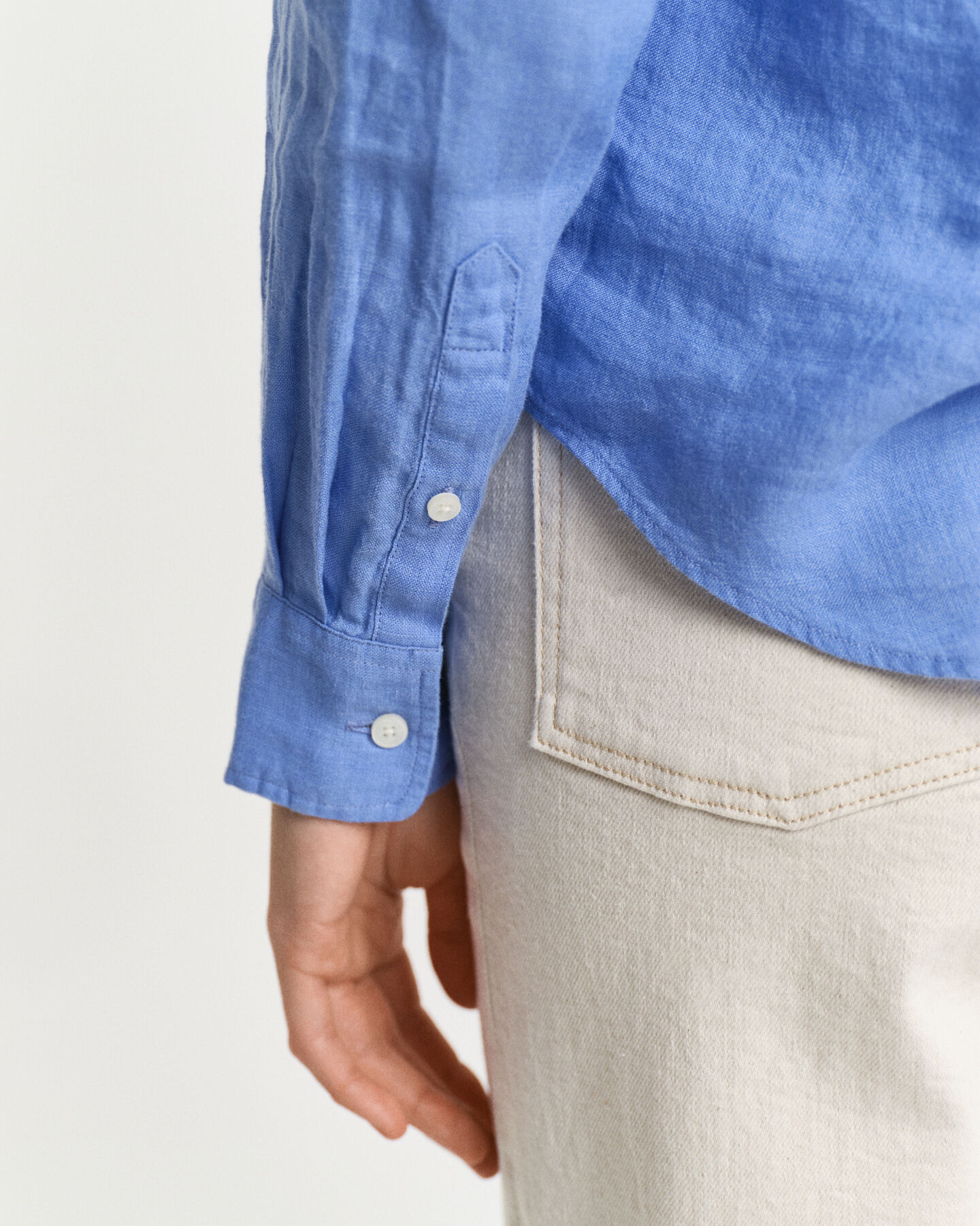 Chemise regular fit en lin