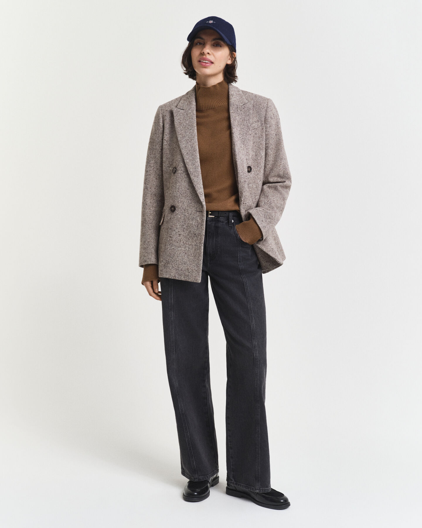 Pull col roulé en laine d'agneau ultrafine