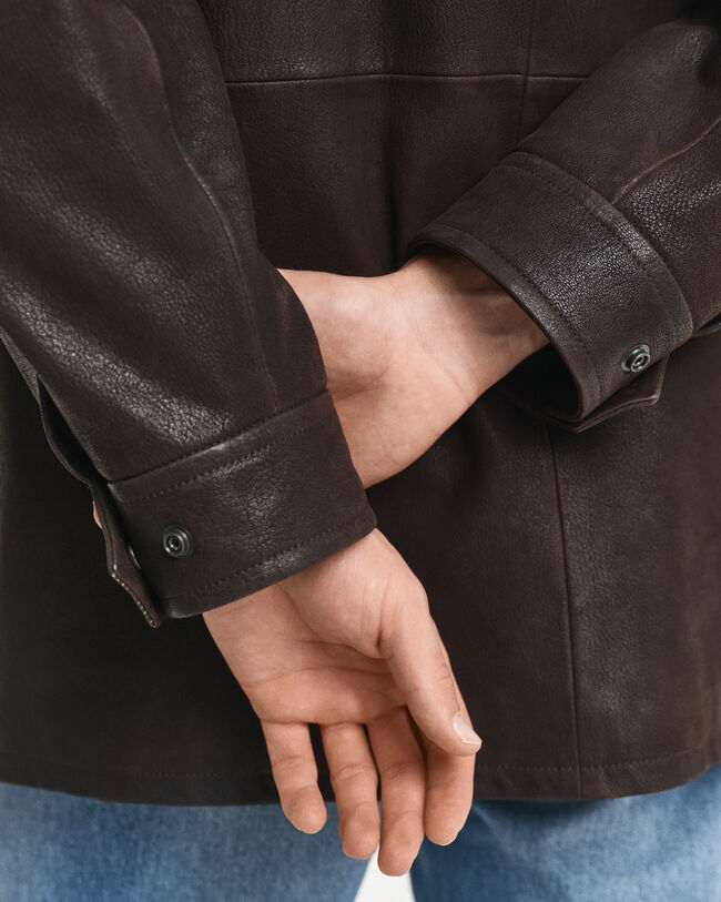 Veste en nubuck Decker