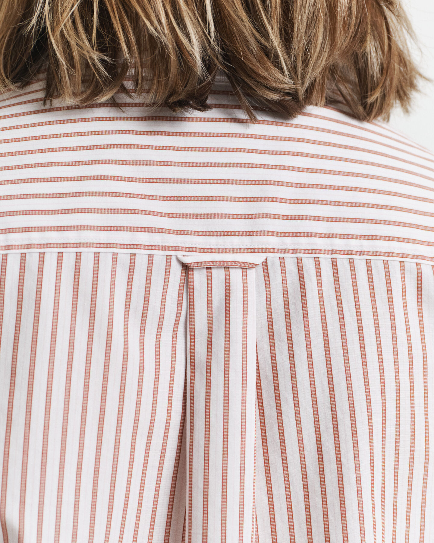 Regular Fit Classic hemd van poplin met strepen