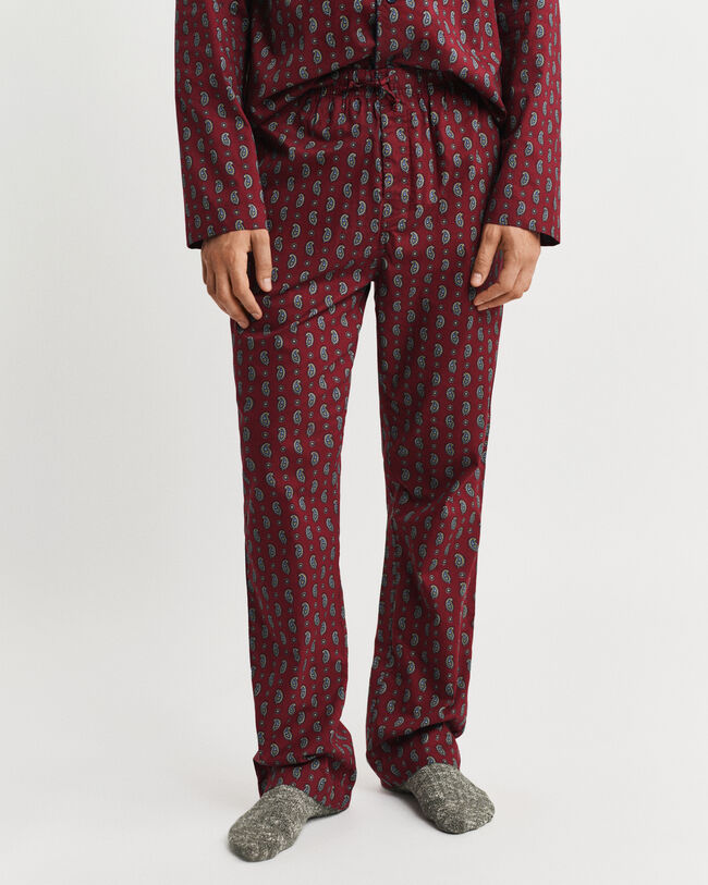 Coffret cadeau pyjama à imprimé cachemire