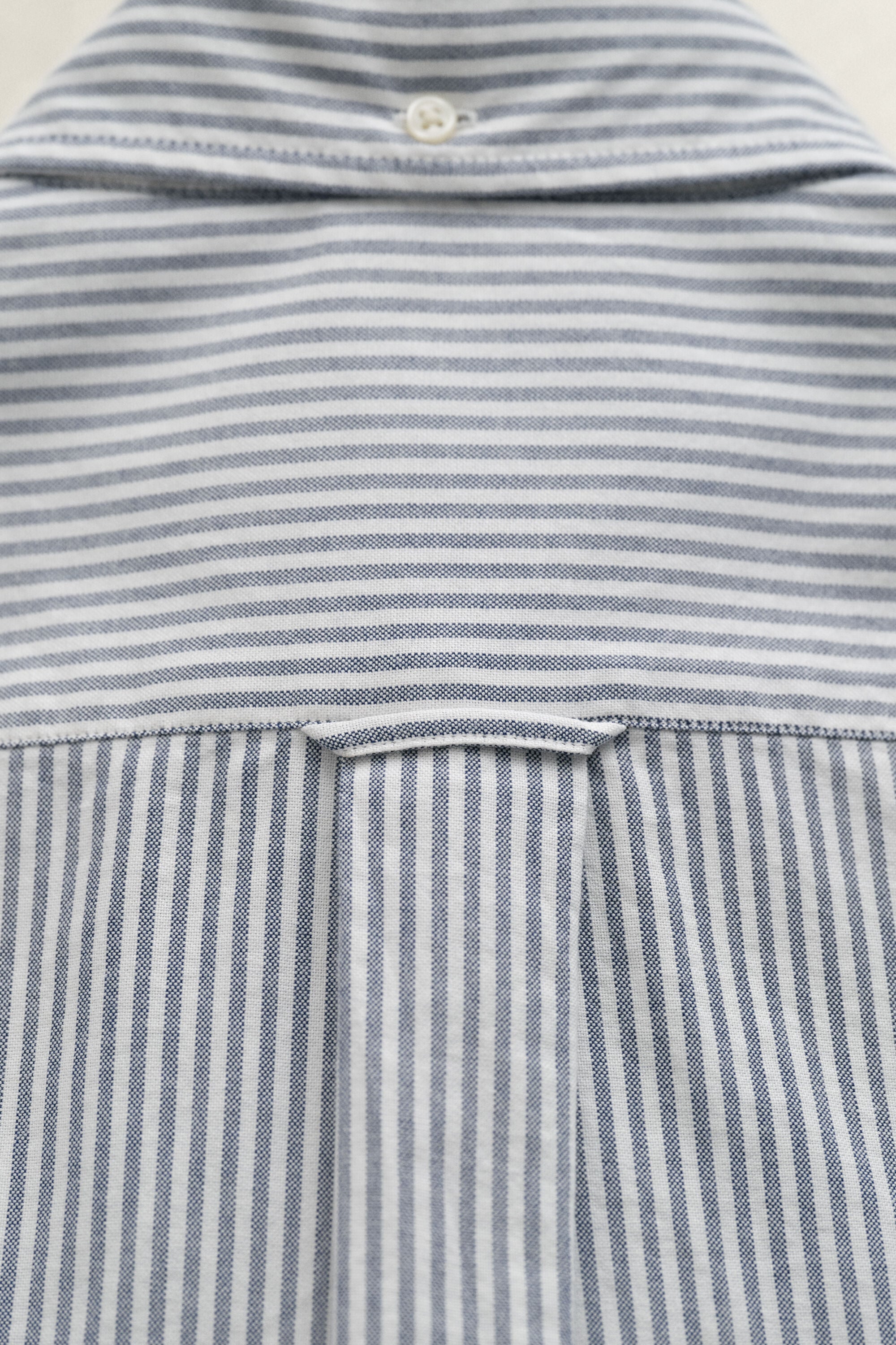 Classic Regular gestreept Oxford-hemd