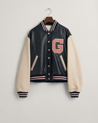 Leren GANT Varsity Jacket