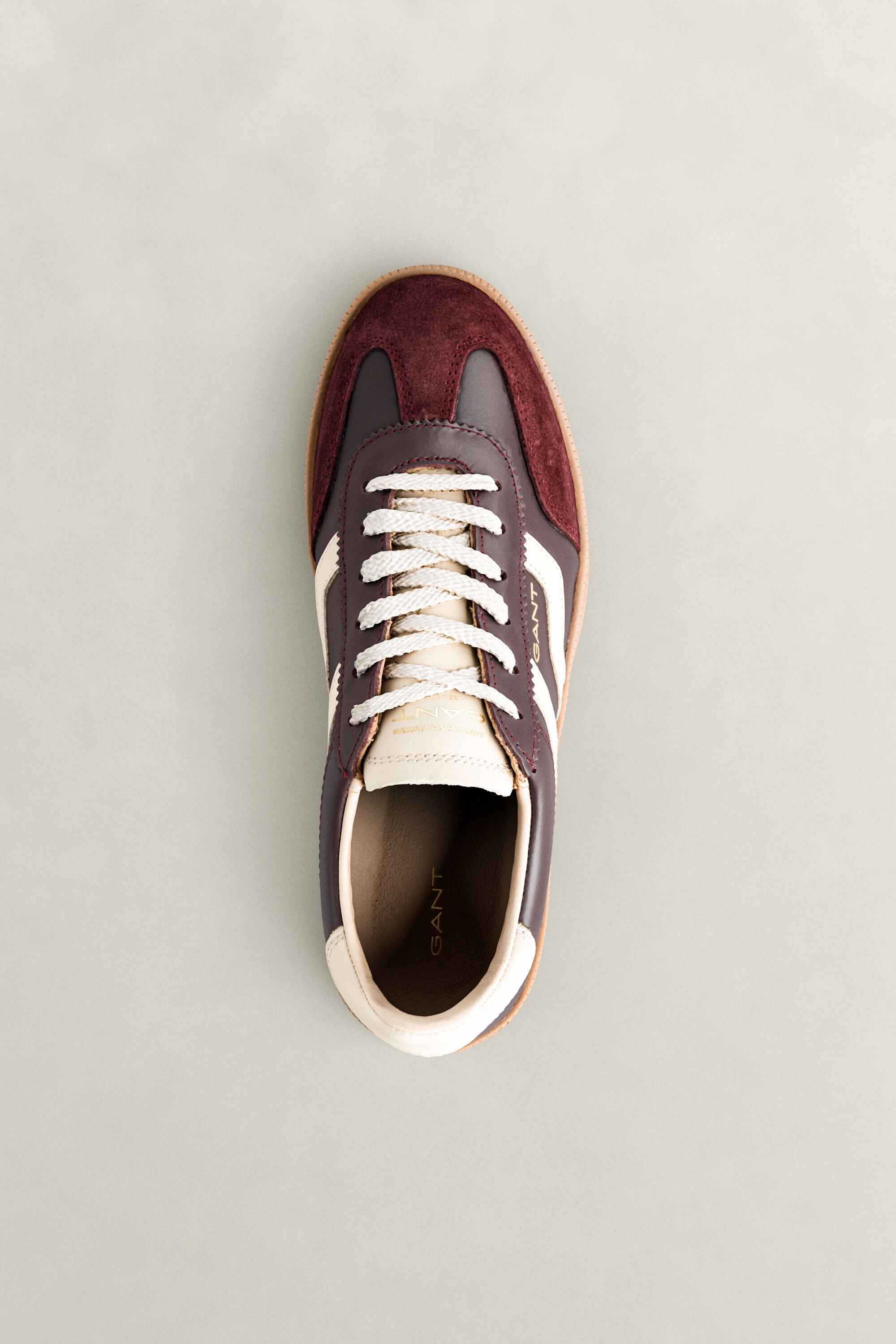 Cuzima-sneakers van suède-leer