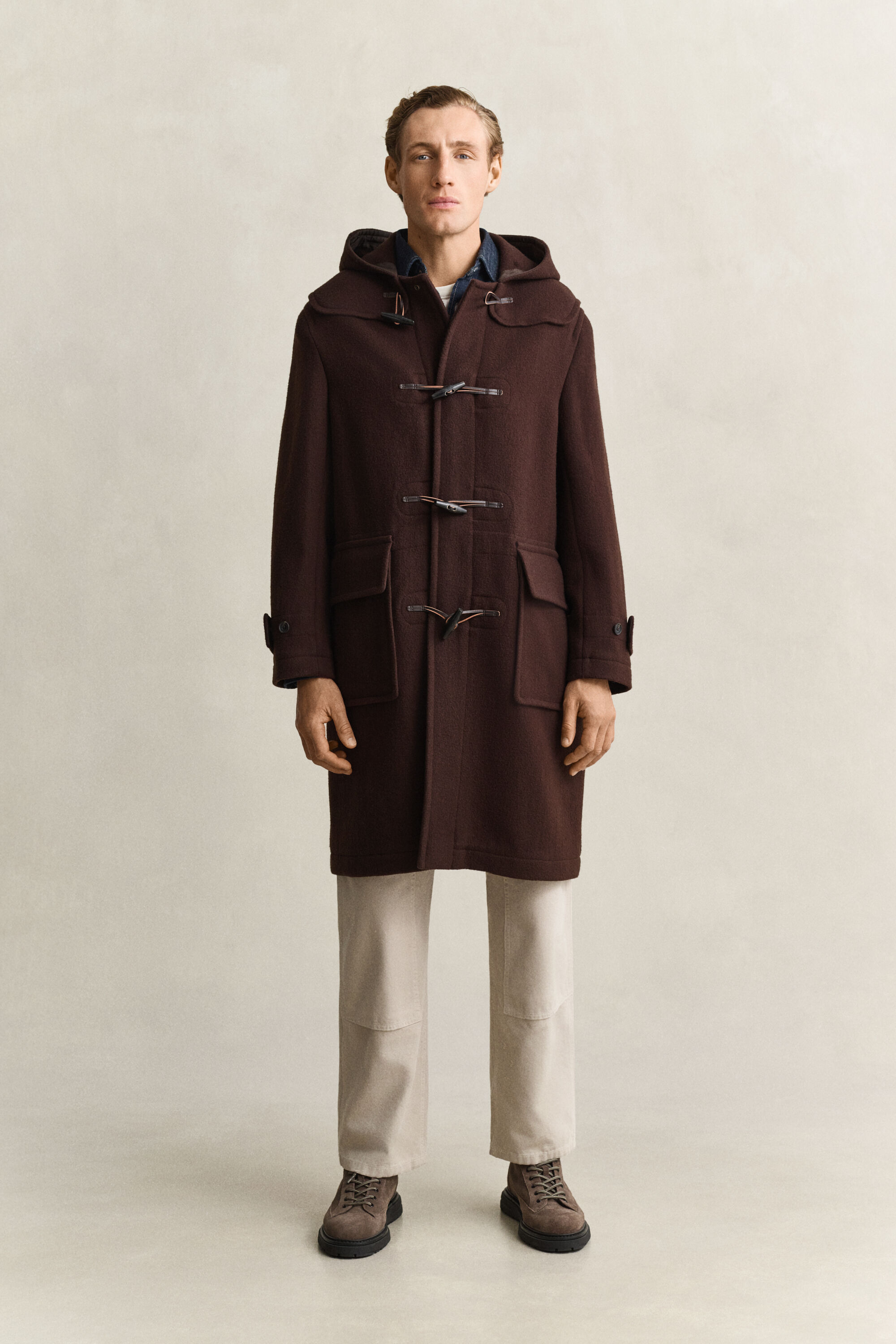 Duffle-coat en laine
