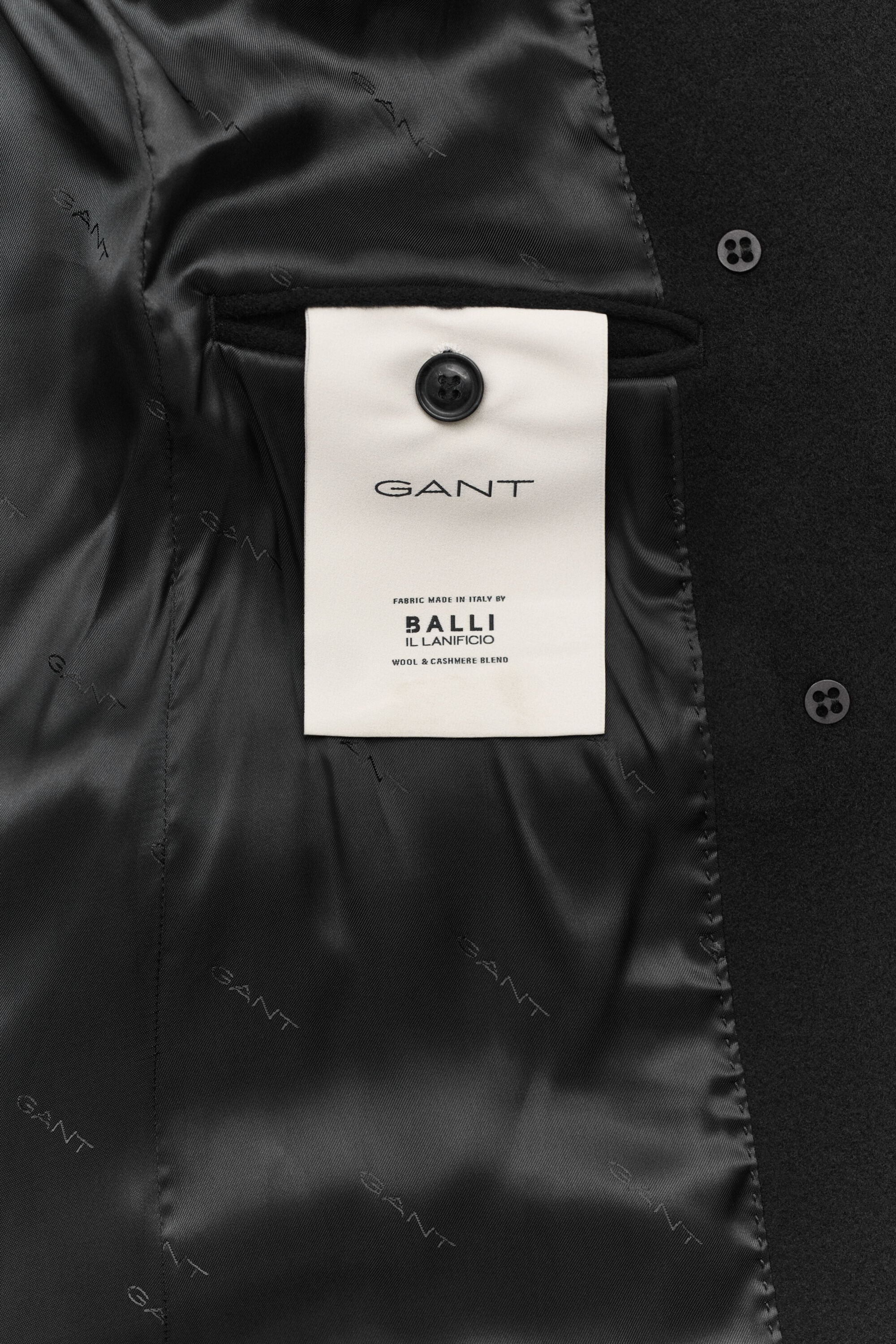 Manteau en laine et cachemire