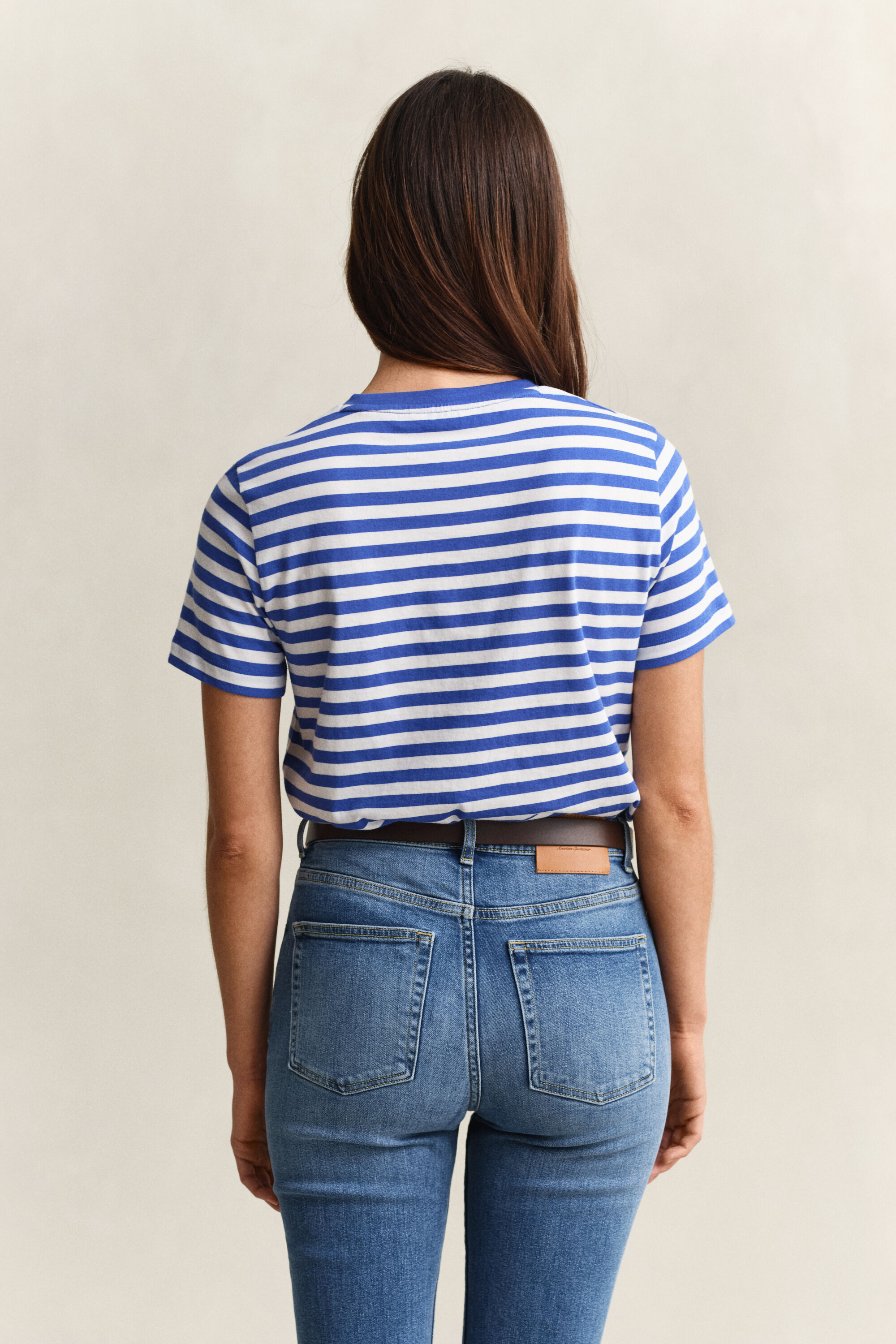 T-shirt rayé Shield