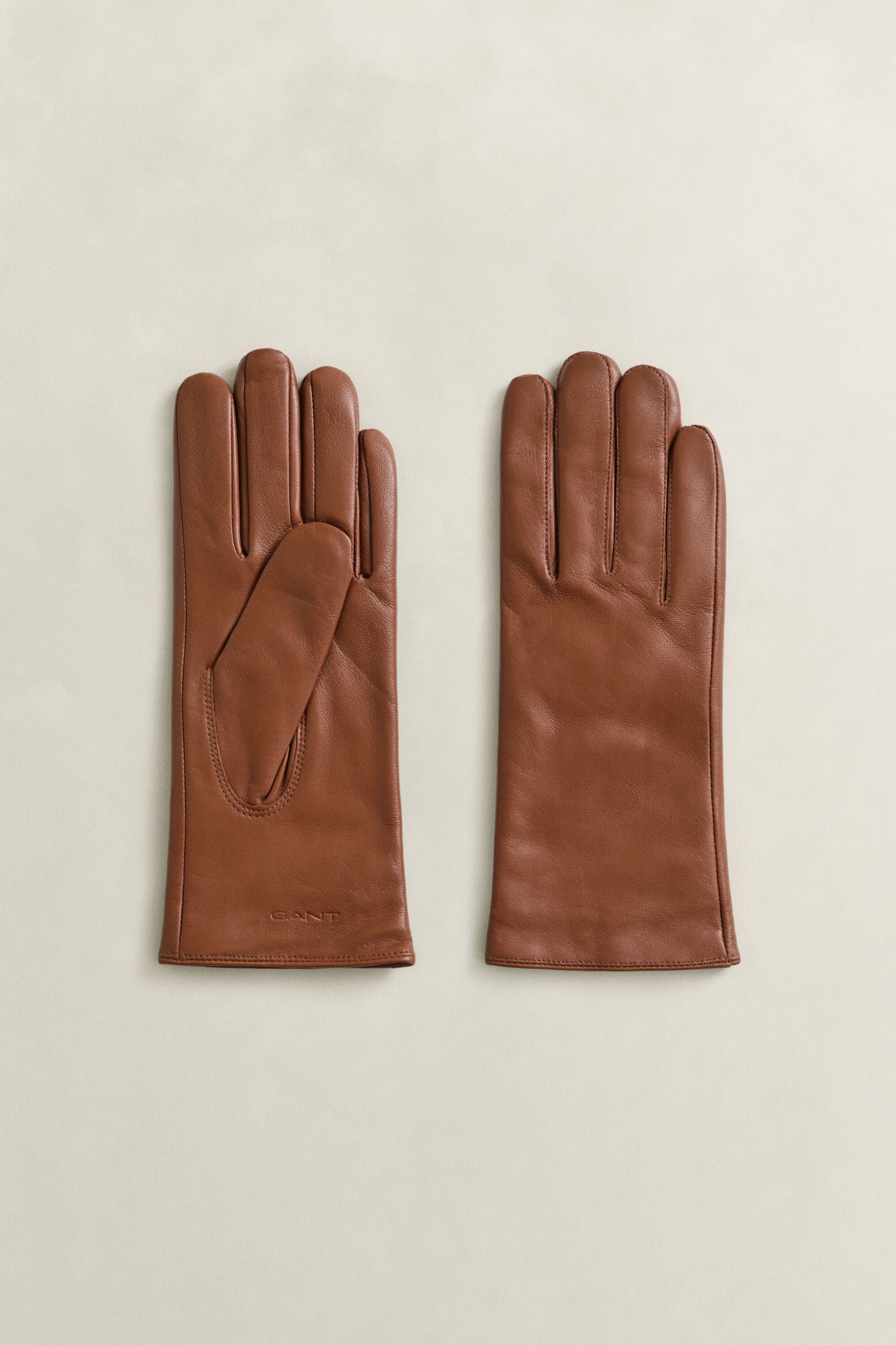 Gants en cuir doublé de cachemire
