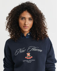 Crest Graphic sweatshirt met ronde hals