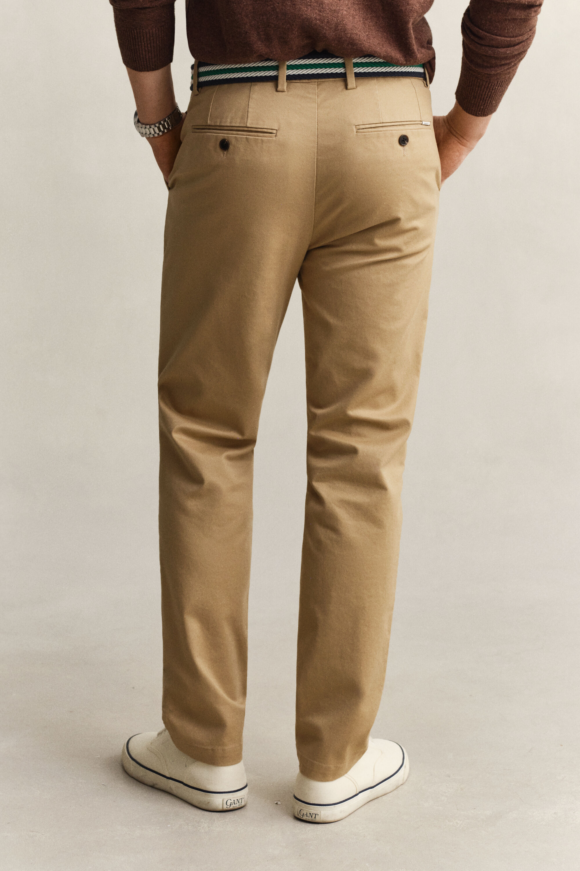 Pantalon chino élégant coupe slim