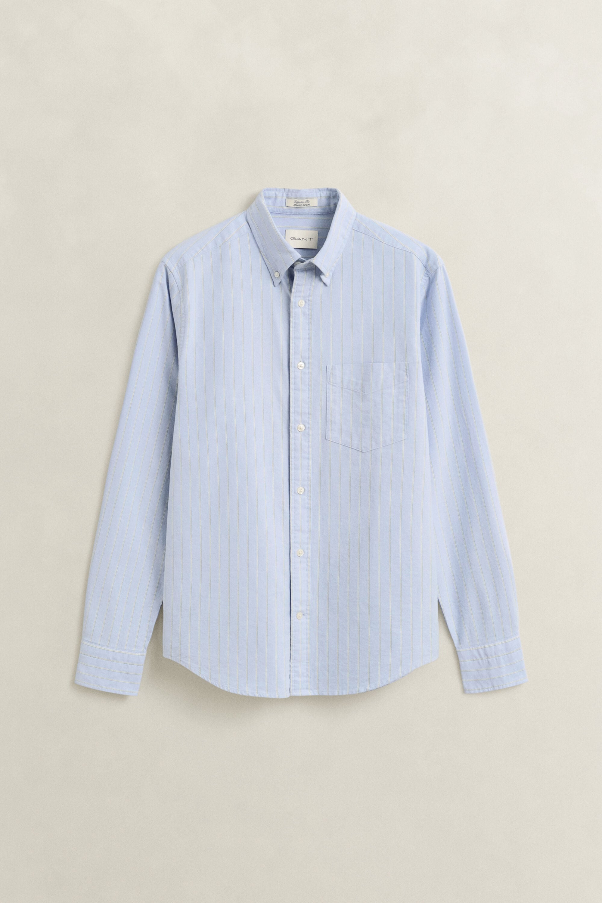Chemise en coton Oxford à rayures Archive