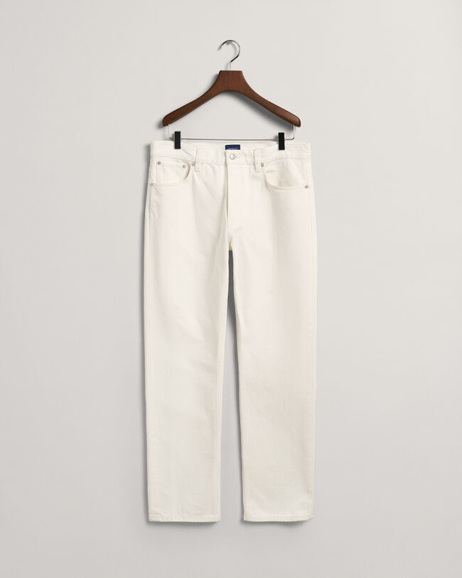 Witte Straight Fit jeans