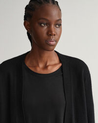 Cardigan long en laine