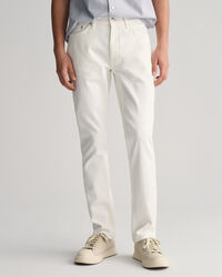 Jean blanc slim fit