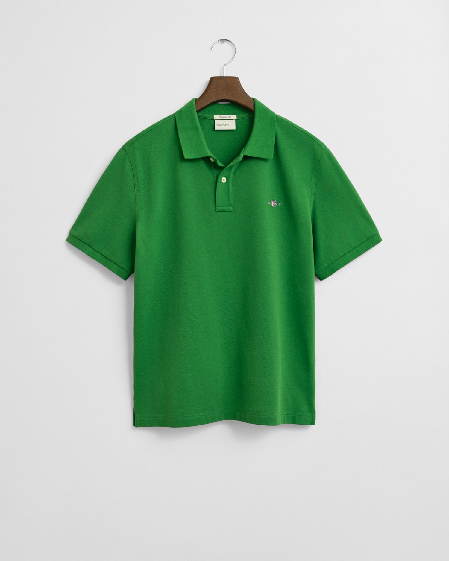 Regular Fit Shield piqué poloshirt