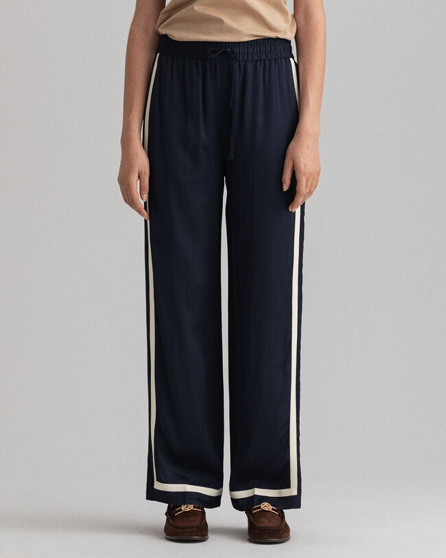 Pull-On satijnen broek