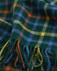 Écharpe en laine à carreaux