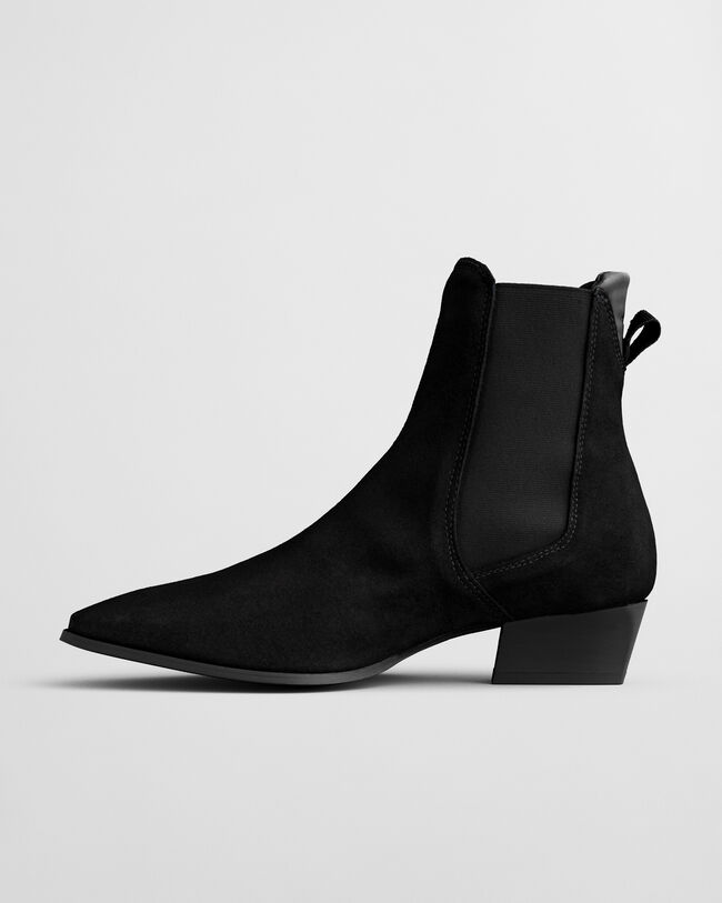 Bottines en daim Bassotte