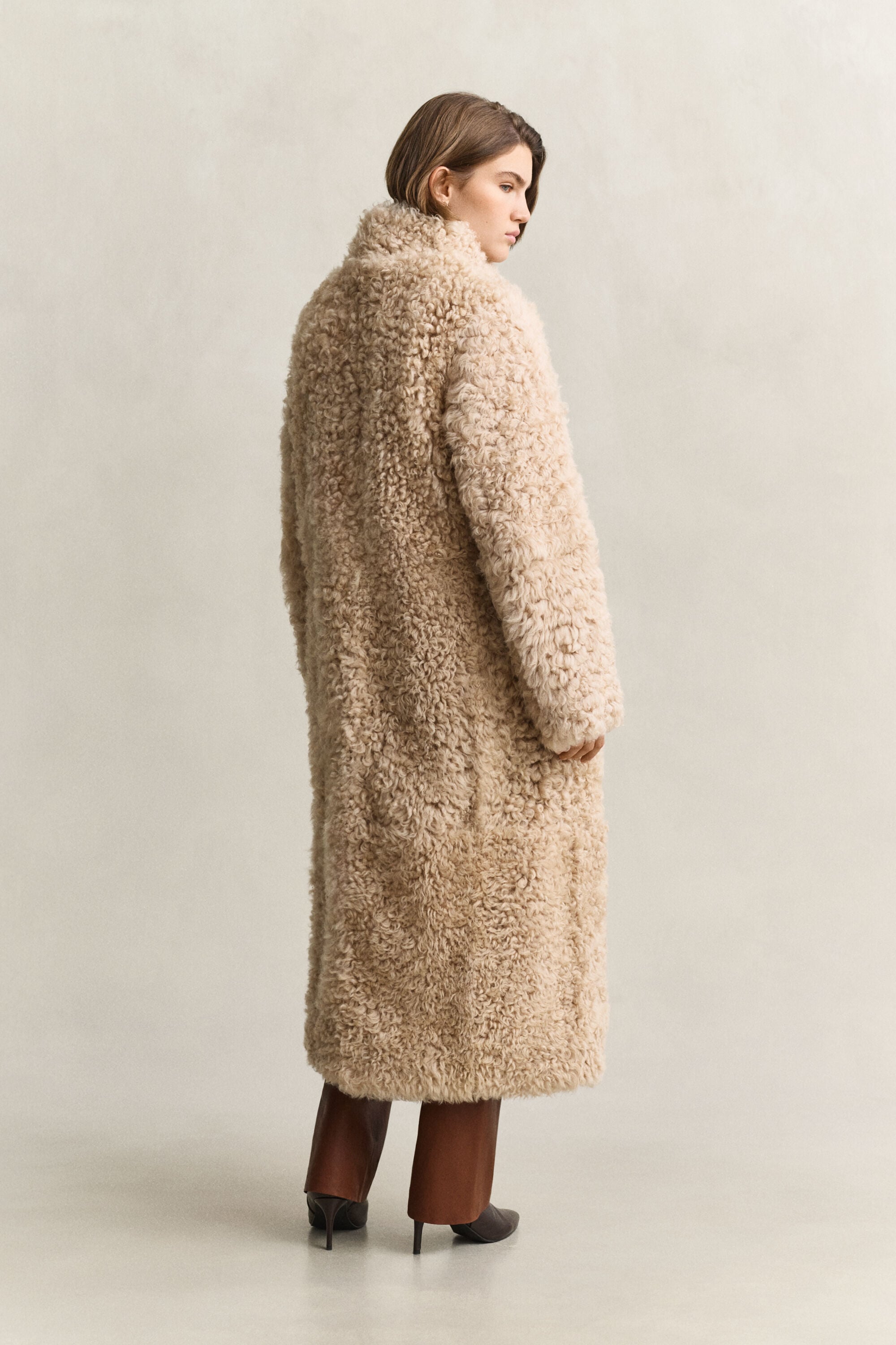 Shearling jas