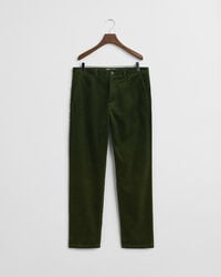 Pantalon chino regular fit en velours côtelé