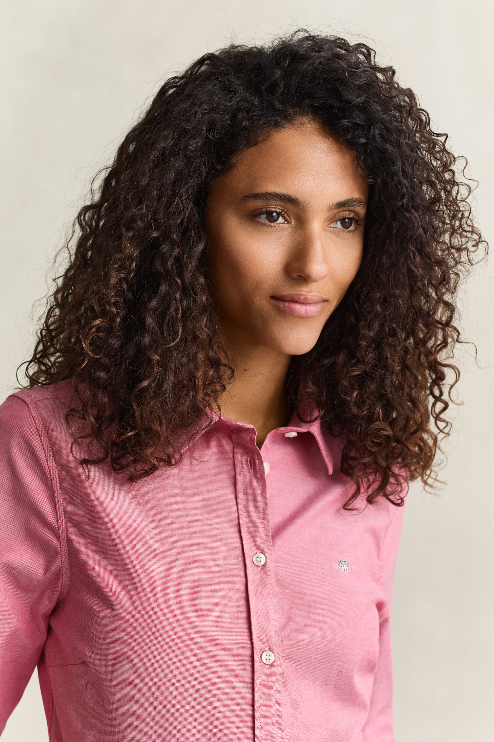 Classic Slim Oxford-hemd met stretch