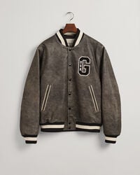 Leren GANT Varsity Jacket
