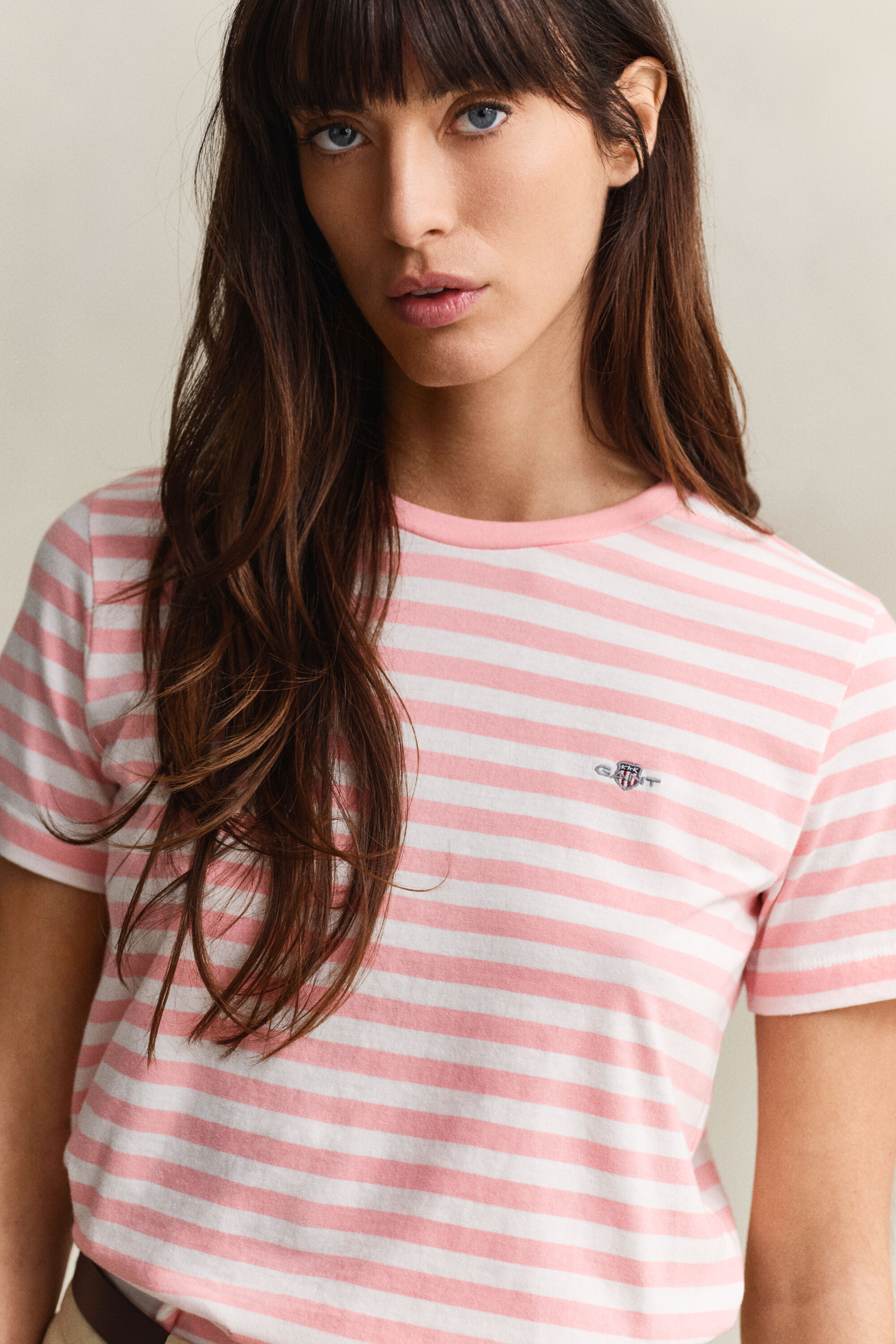 T-shirt rayé Shield