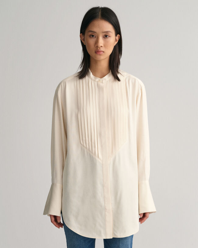 Relaxed Fit smokinghemd