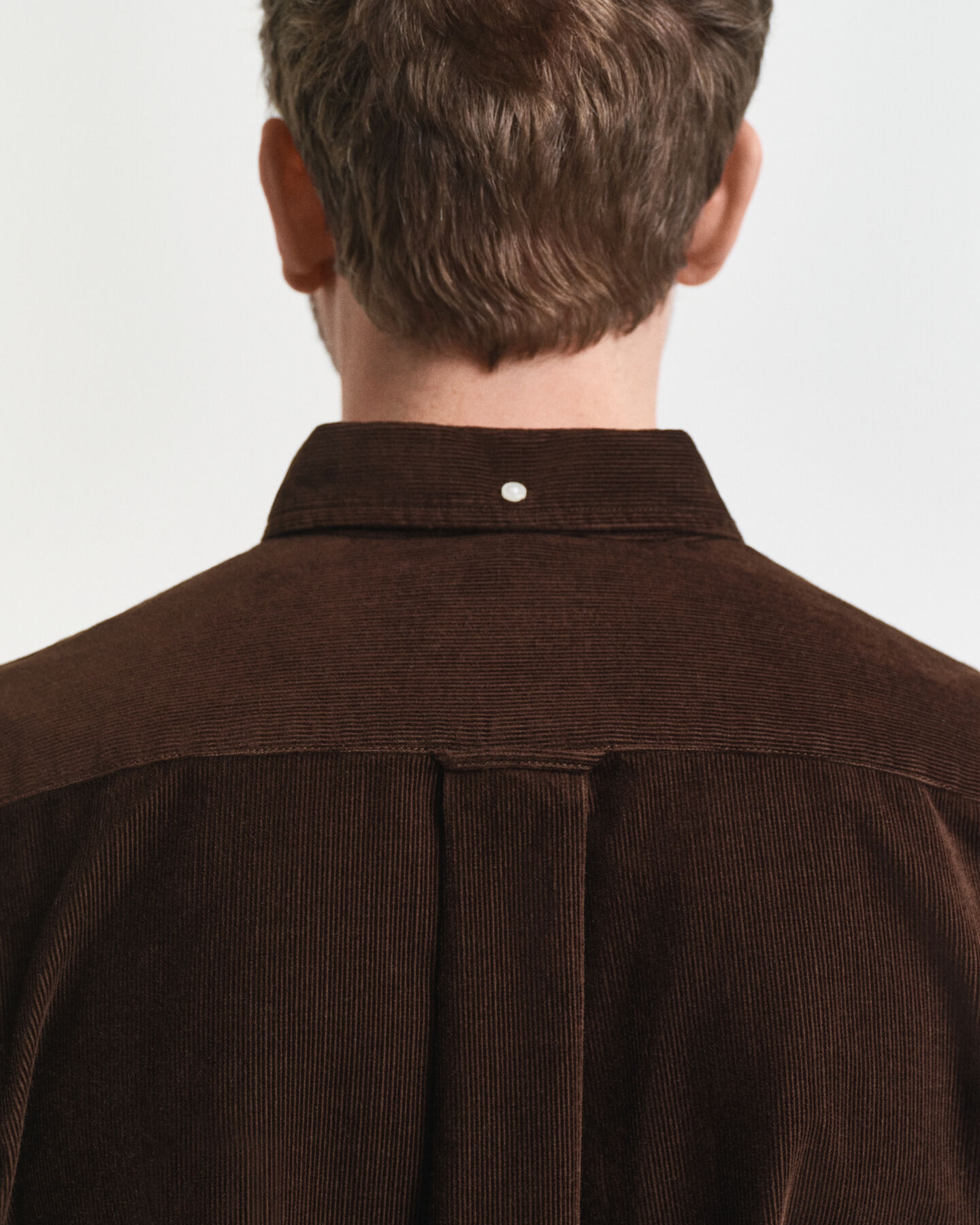 Regular Fit hemd van katoencorduroy