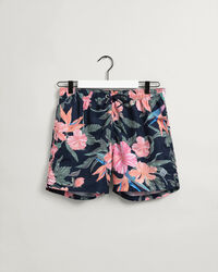 Short de bain classic fit &agrave; imprim&eacute; tropical