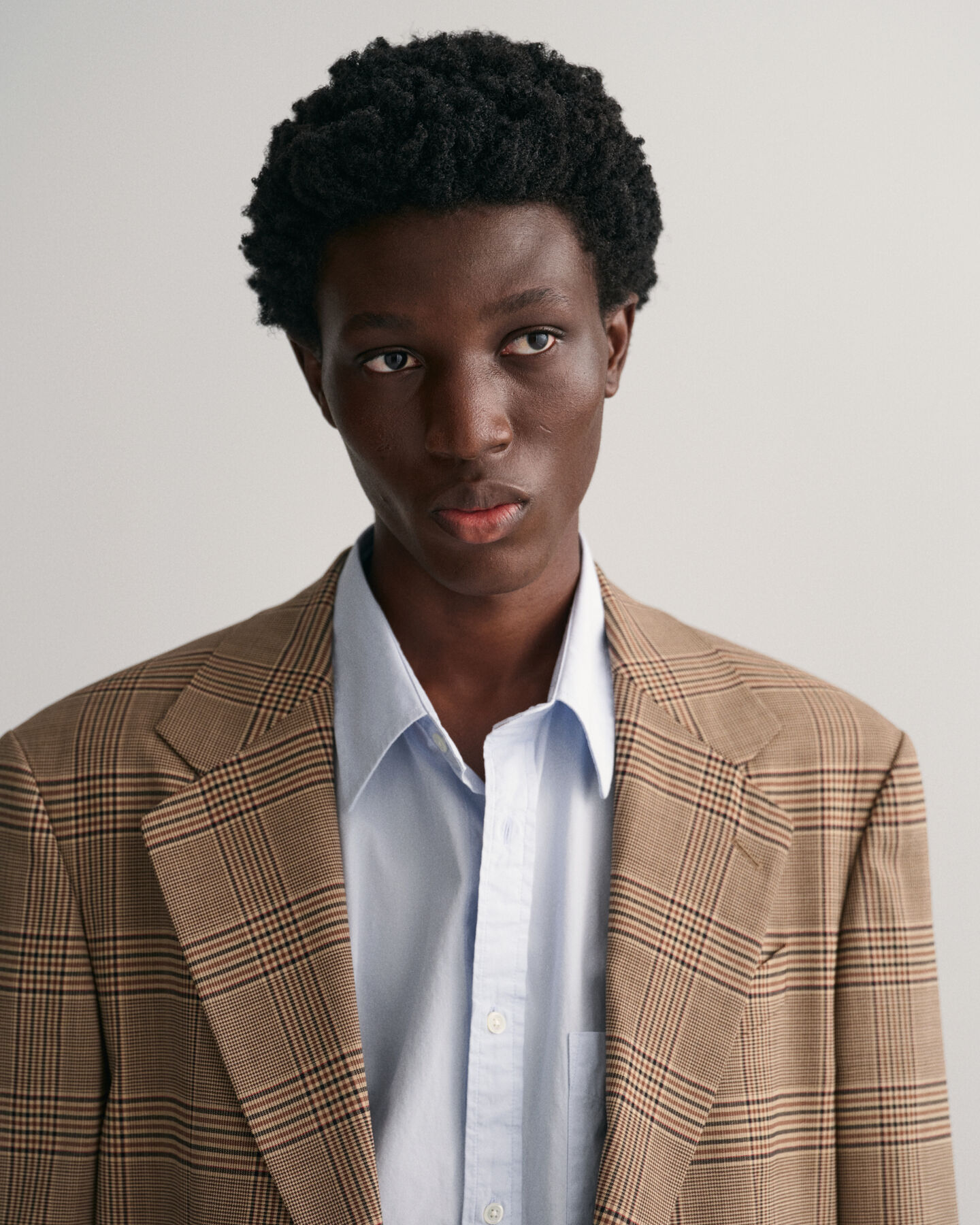 Relaxed Fit blazer met Glen-ruitje