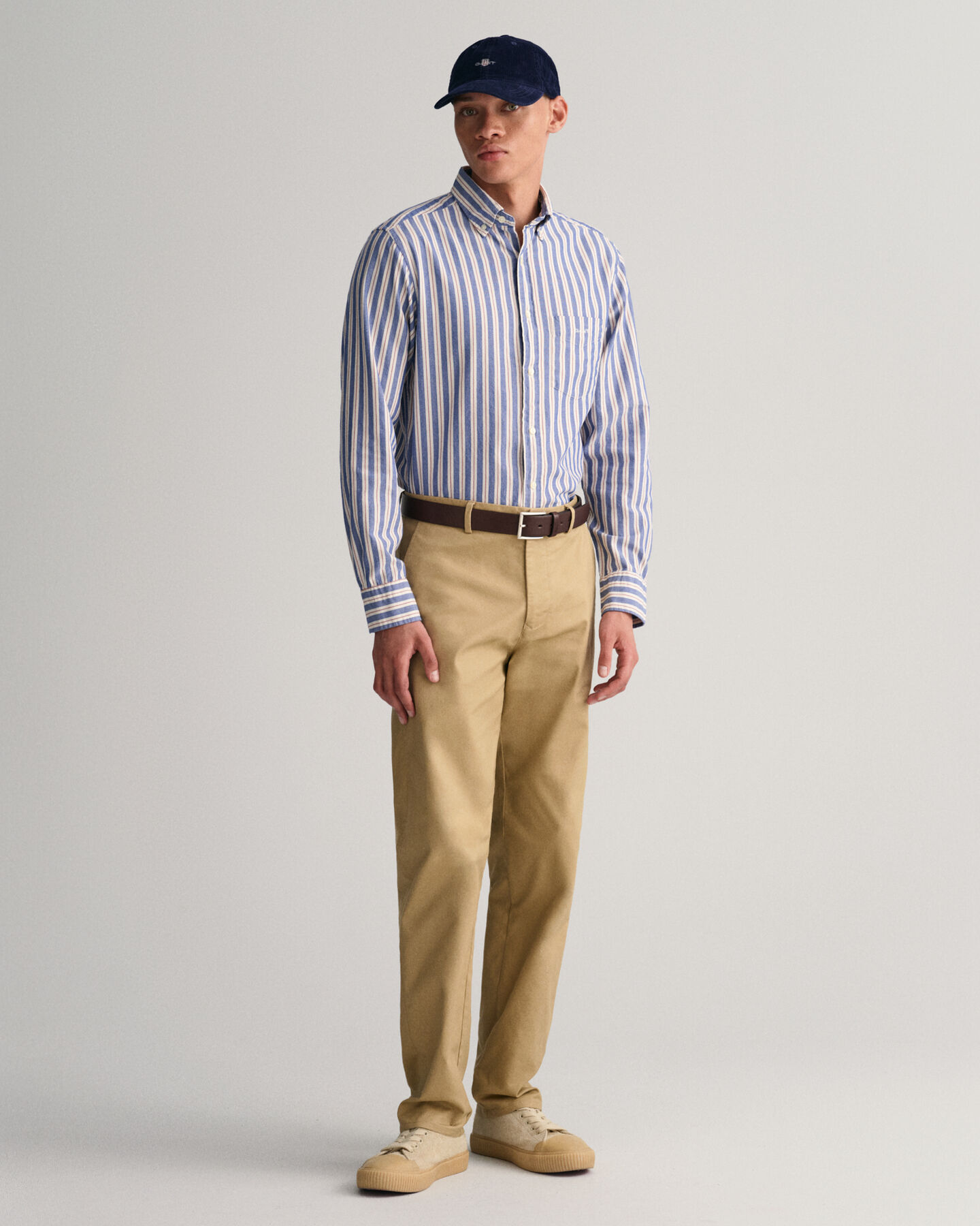 Regular Fit gestreept Archive Oxford-hemd