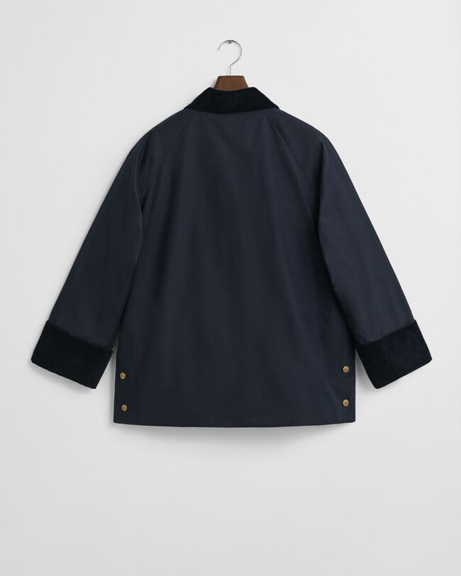 Veste en coton ciré Double Decker