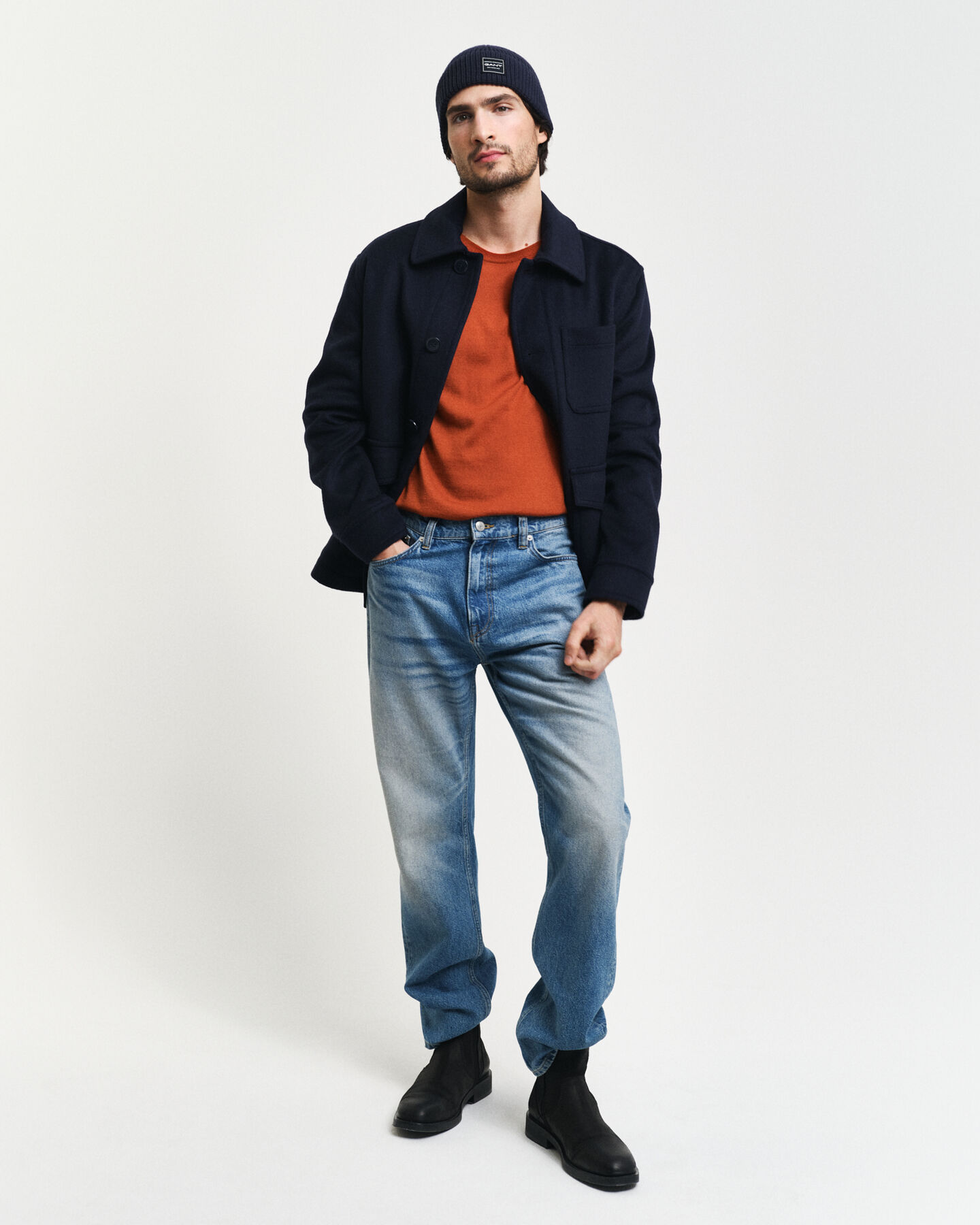 Pull ras du cou en laine m&eacute;rinos extrafine