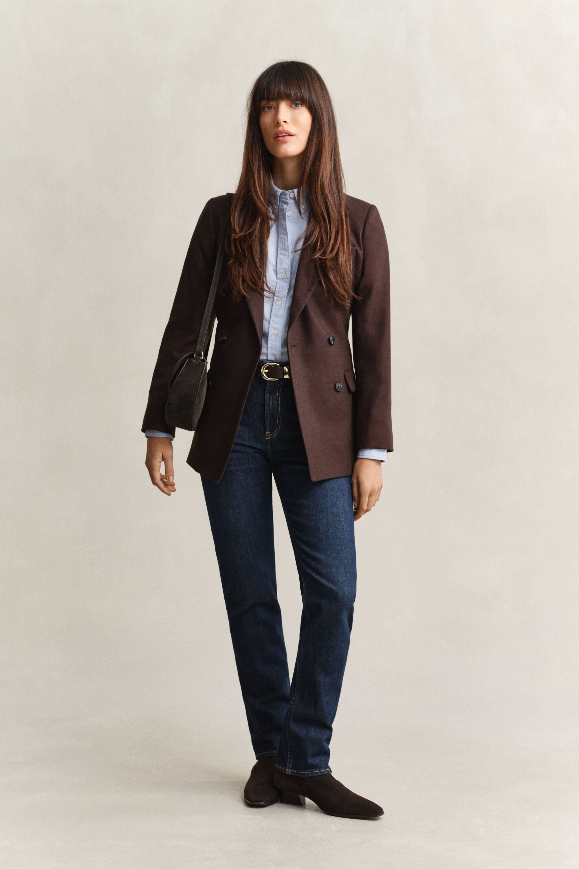 Chemise en coton Oxford classique