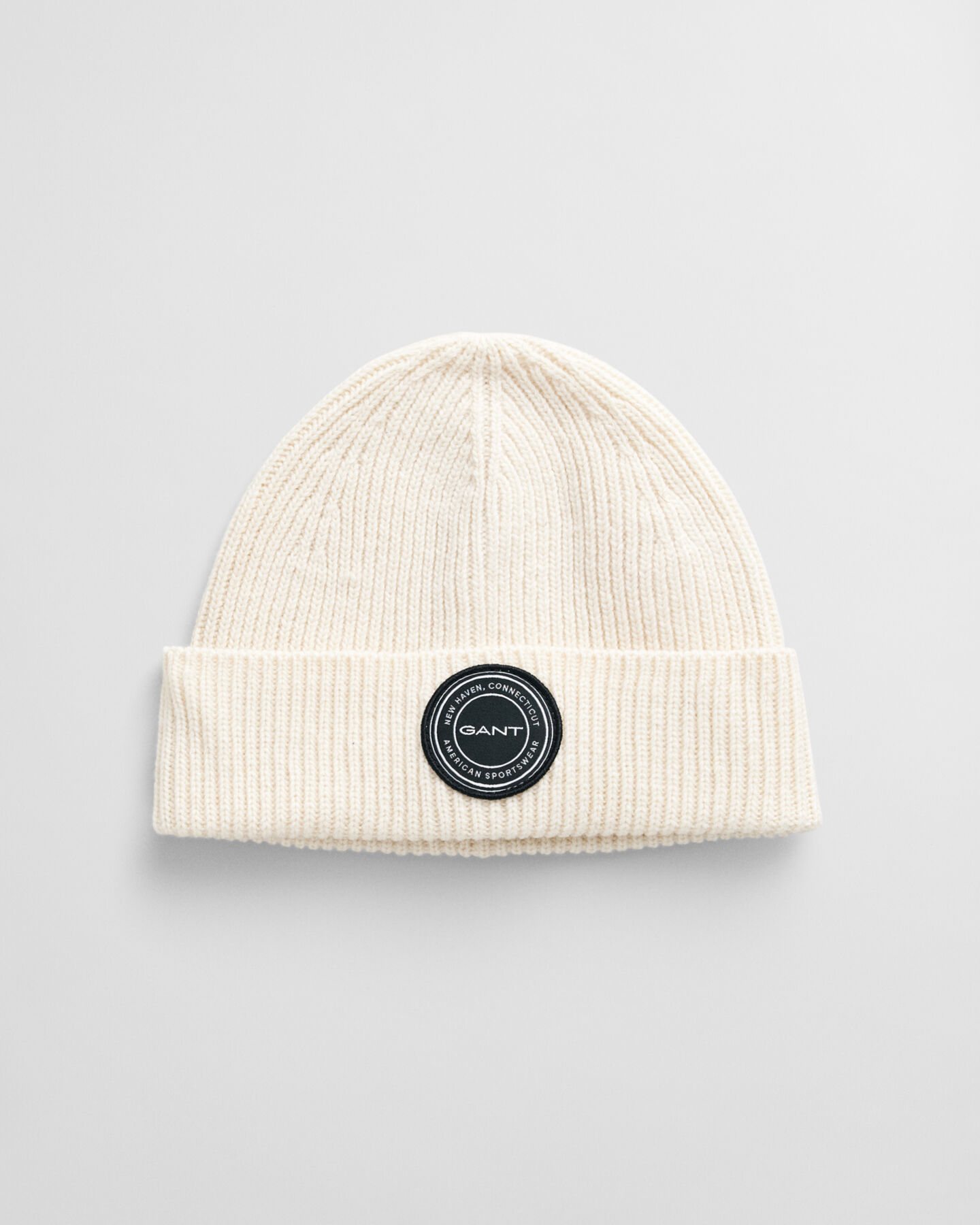 Gebreide wollen beanie