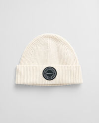 Gebreide wollen beanie