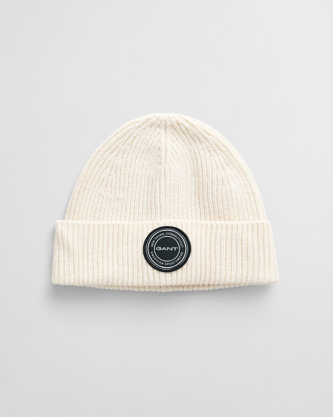 Gebreide wollen beanie