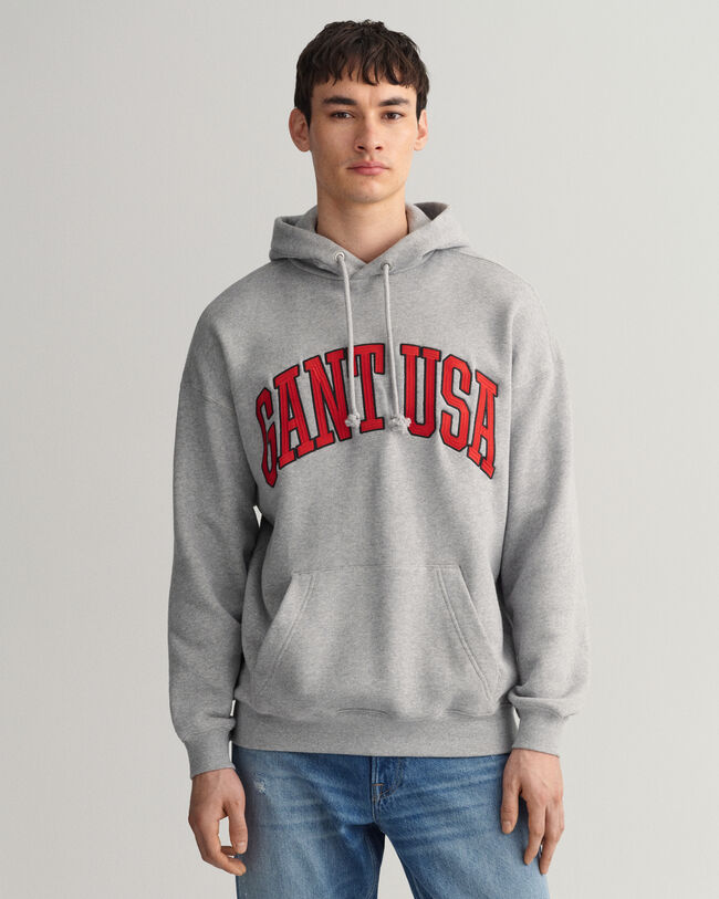 USA Graphic hoodie van sweatstof