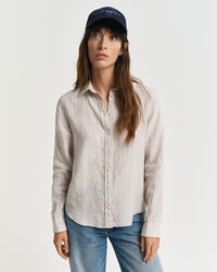 Chemise regular fit en lin