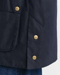 Veste en coton ciré Double Decker